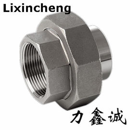 Hilo inoxidable de las UNIONES de las colocaciones SS304 Unions/ss306 de la tubería de acero: unión de ff/fm/bw con la unión de telfon/PTFE/las uniones cónicas